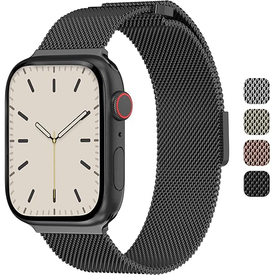 SWITCHEASY Mesh Apple Watch 9 Kay (38/40/41mm)-Black