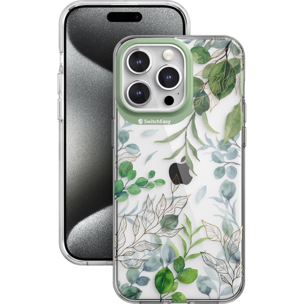 SWITCHEASY Artist iPhone 15 Pro Max Klf-Verde