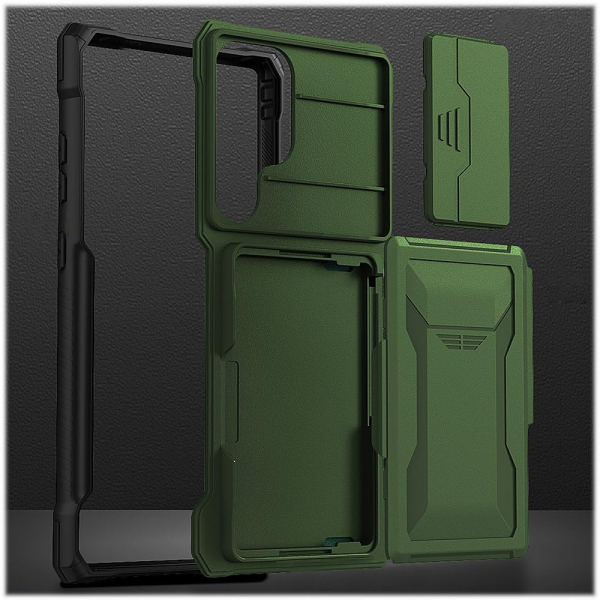 SaharaCase ArmorElite Galaxy S24 Ultra Klf-Green