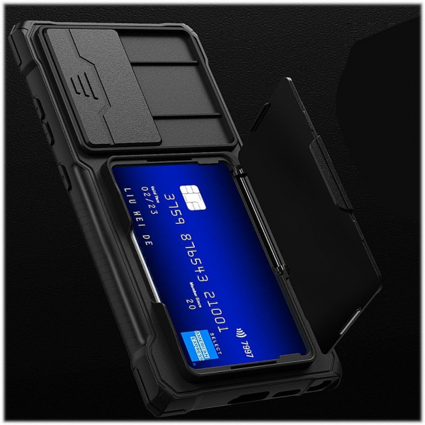 SaharaCase ArmorElite Galaxy S24 Ultra Klf-Black