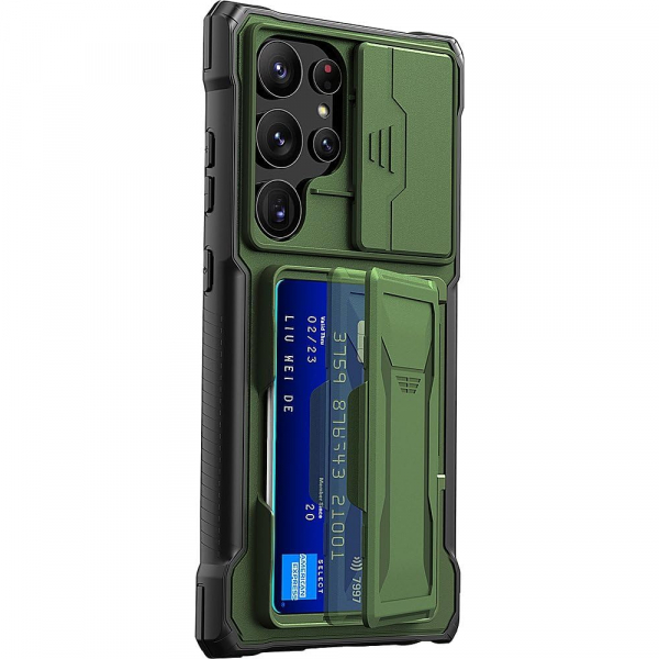 SaharaCase ArmorElite Galaxy S24 Ultra Klf-Green