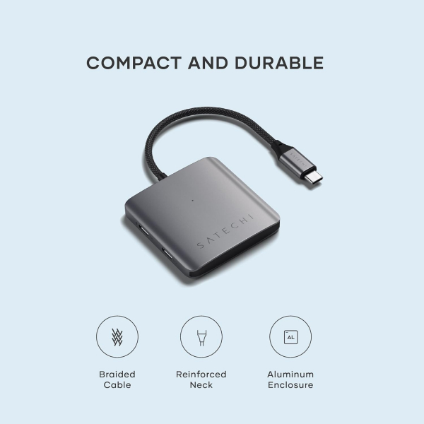 Satechi 4 Portlu USB C Hub (10Gbps)