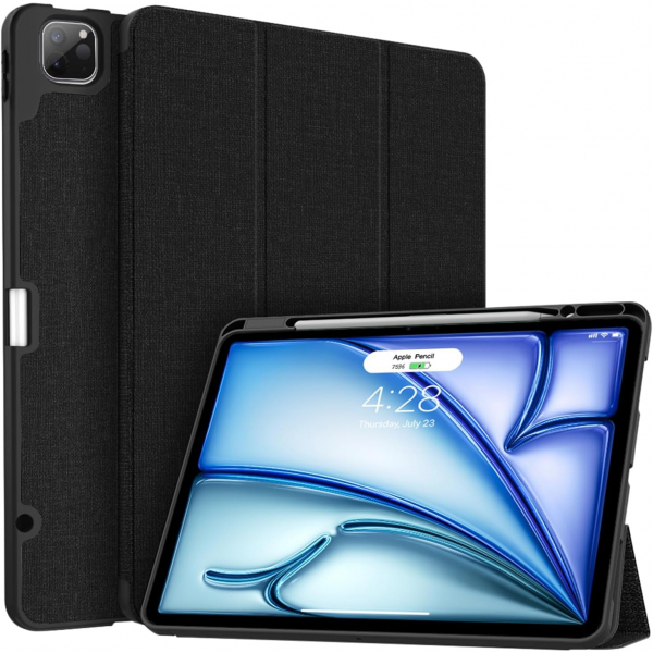Soke iPad Pro 5/6.Nesil Klf (12.9 in)-Black