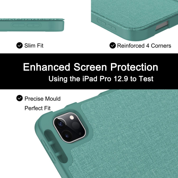 Soke iPad Pro 5/6.Nesil Klf (12.9 in)-Lake Blue