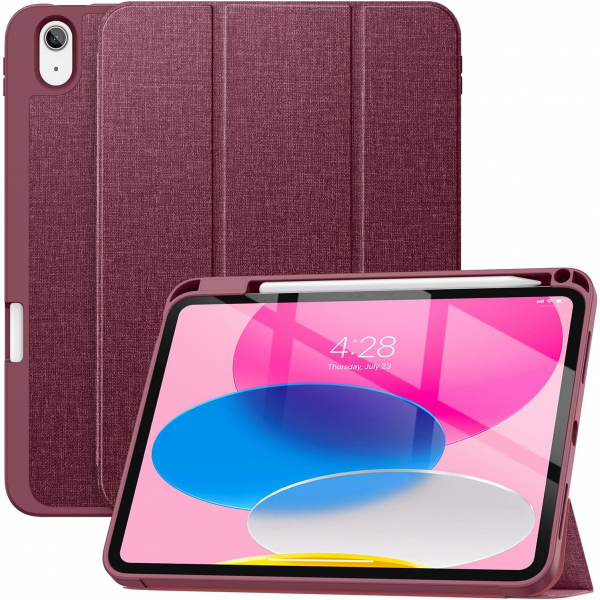 Soke Standl iPad 10.Nesil Klf (10.9 in)-Wine