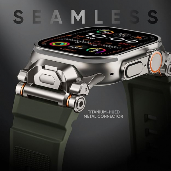 Suitisbest Apple Watch Ultra 2.Nesil Kay-Army Green 