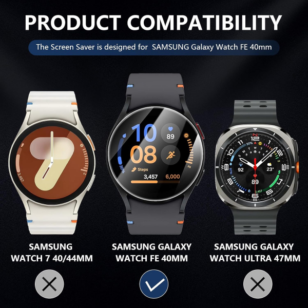 Suoman Galaxy Watch FE Ekran Koruyucu