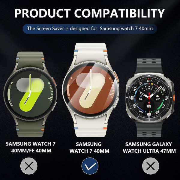 Suoman Galaxy Watch 7 Ekran Koruyucu(40mm)