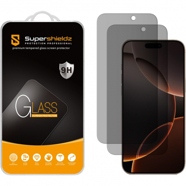 Supershieldz iPhone 16 Pro Max Privacy Ekran Koruyucu 