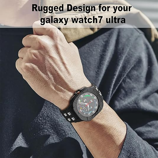 T-ENGINE Samsung Galaxy Watch Ultra Klf (47mm)-Black