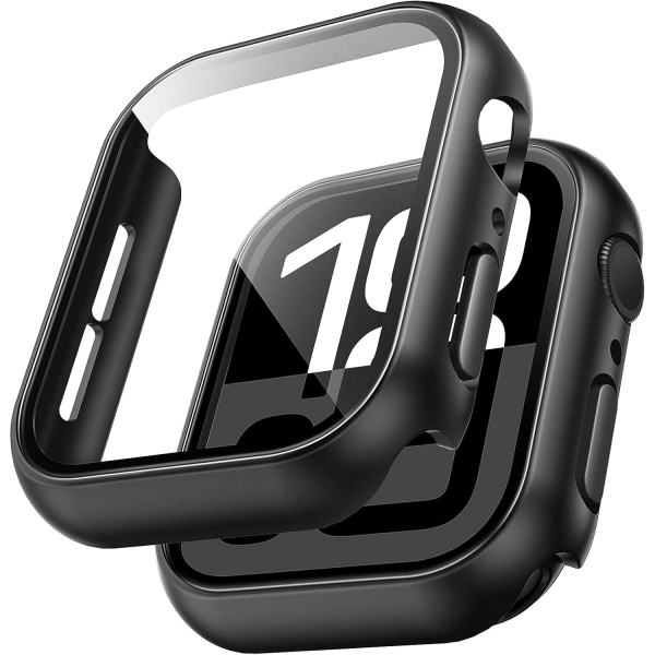 TAURI Apple Watch 10 46mm Bumper Klf-Black