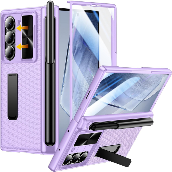 Temdan Kickstandl Galaxy Z Fold 6 Klf -Purple