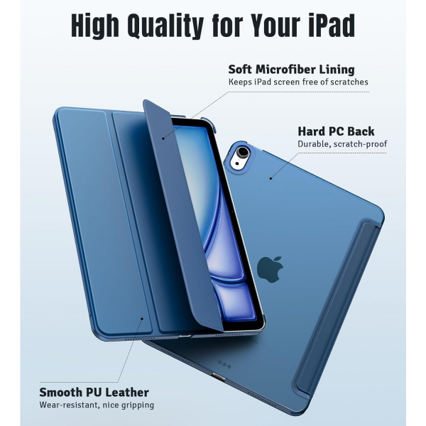 TiMOVO Standl iPad Air M2 Klf (11 in)-Abyss Blue