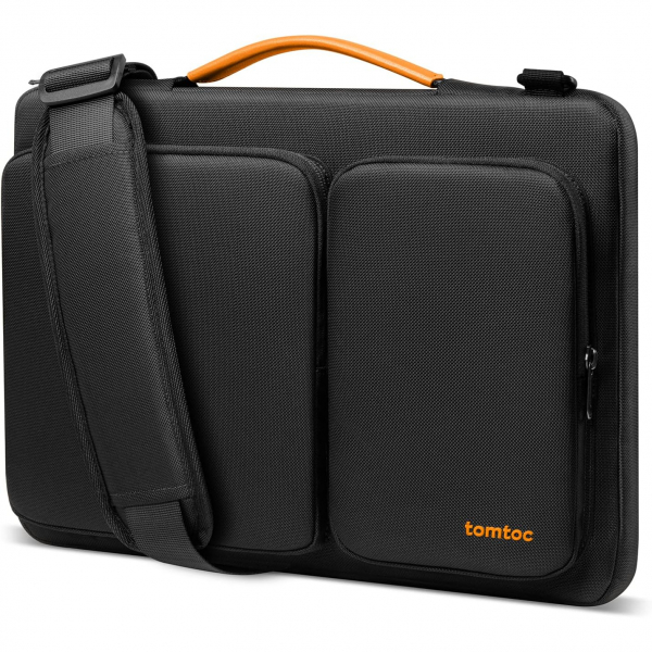 Tomtoc Laptop Omuz antas (15/15.6 in)-Black