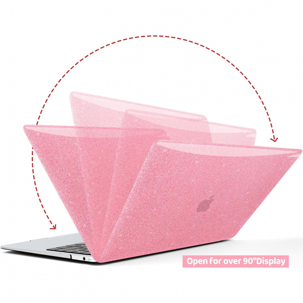 anban MacBook Pro Dayankl Klf (13 in)-Shining Rose Red 