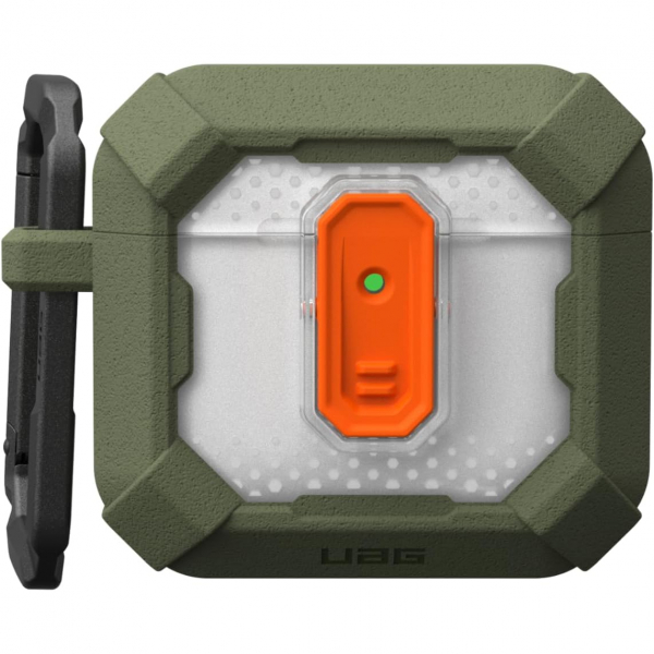 UAG Apple AirPods 4 Uyumlu Plasma Klf -Olive Drab 