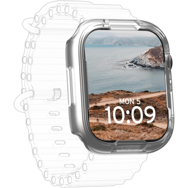 UAG Apple Watch 9/8/7 45mm Bumper Klf-Clear 