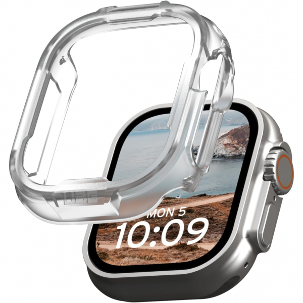 UAG Apple Watch Ultra/2.Nesil Bumper Klf (45mm)-Clear 