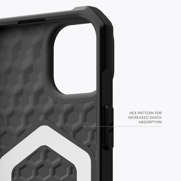 UAG Essential iPhone 15 Plus Darbeye Dayankl Klf-Black