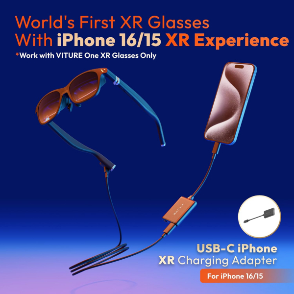 VITURE iPhone 16/15 in USB-C XR arj Adaptr