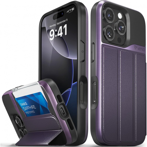 Vena Apple iPhone 16 Pro vCommute Klf-Deep Purple