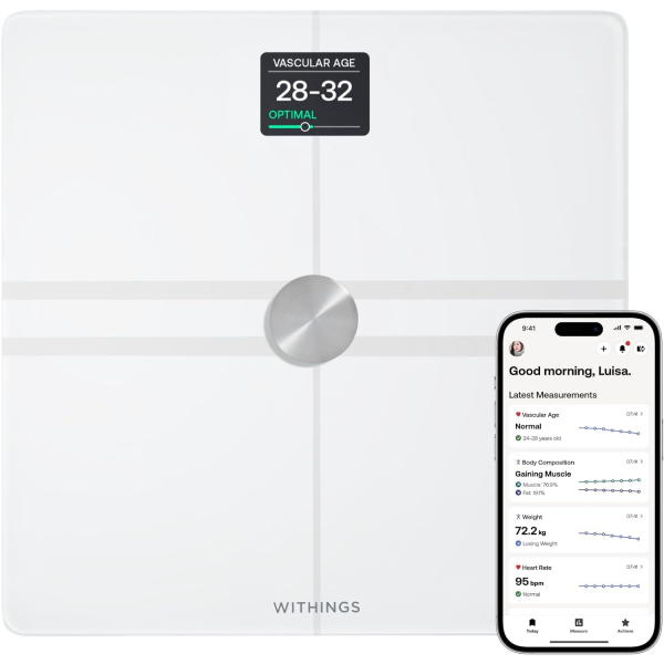 Withings Body Comp Akll Tart-White