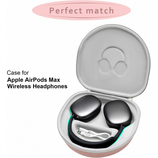 XANAD AirPods Max 2/1 Uyumlu Sert Klf-Pink