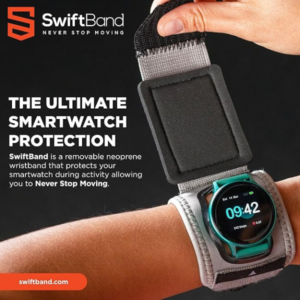 SwiftBand Akll Saat Koruyucu-Grey