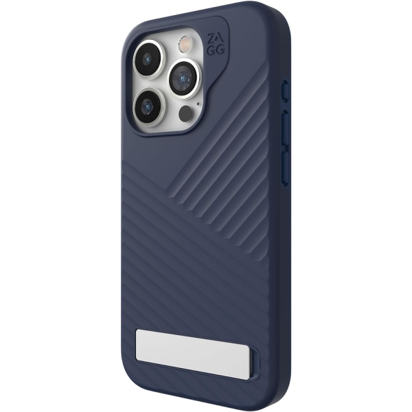 ZAGG Denali Snap Apple iPhone 15 Pro Standl Klf-Navy