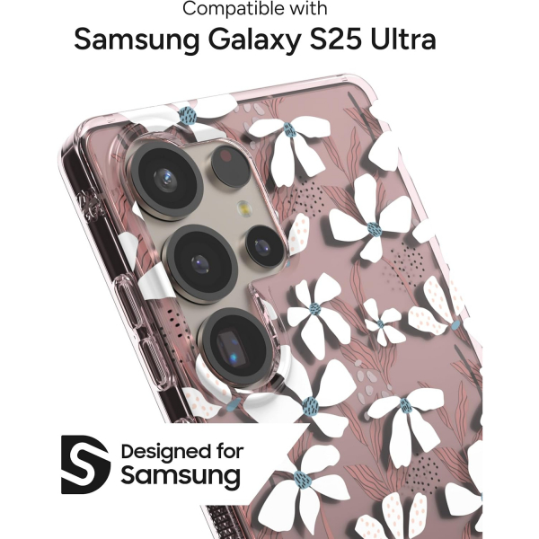 ZAGG Samsung Galaxy S25 Ultra Milan Klf-Floral Purple 