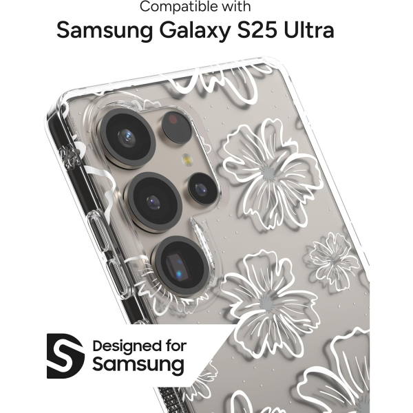 ZAGG Samsung Galaxy S25 Ultra Milan Klf-Floral White 