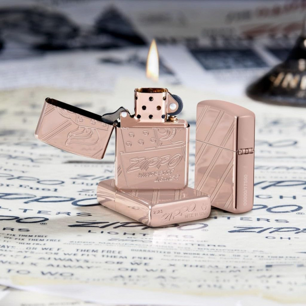 Zippo Gl Rengi Vintage akmak