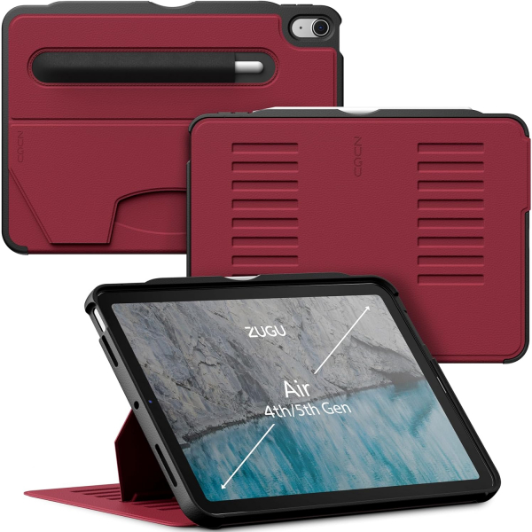 ZUGU The Alpha iPad Air Klf (10.9/11 in)-Red