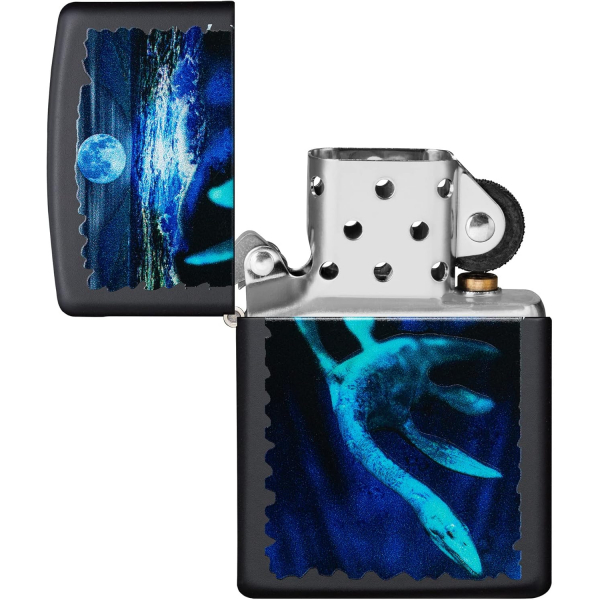 Zippo Siyah Ik Loch Ness akmak