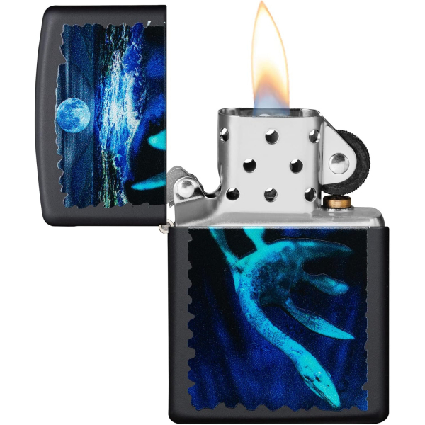 Zippo Siyah Ik Loch Ness akmak