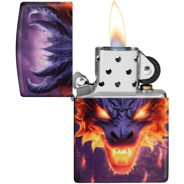 Zippo Parlayan Ejderha akmak 