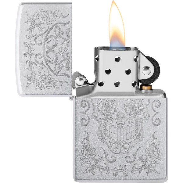 Zippo ller Gn eker Kafatas akmak