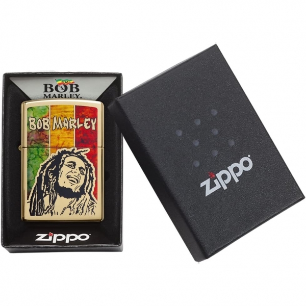 Zippo Bob Marley akmak (Renkli)