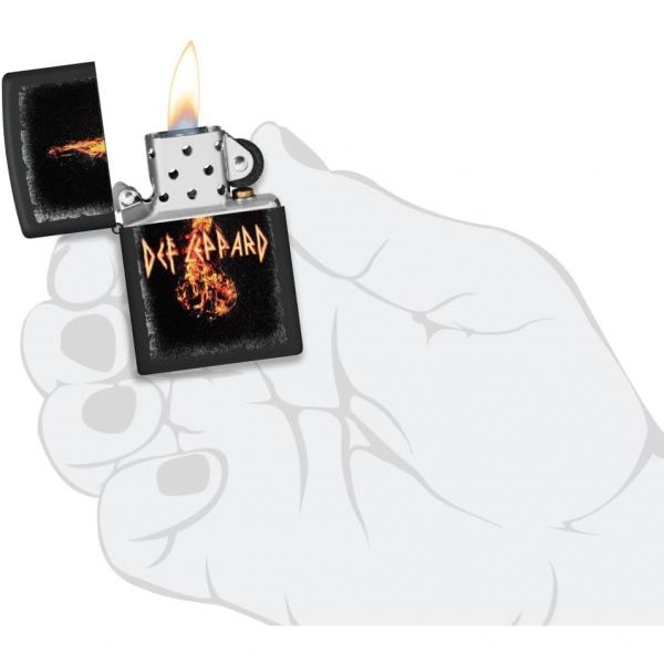 Zippo Mzik Siyah akmak