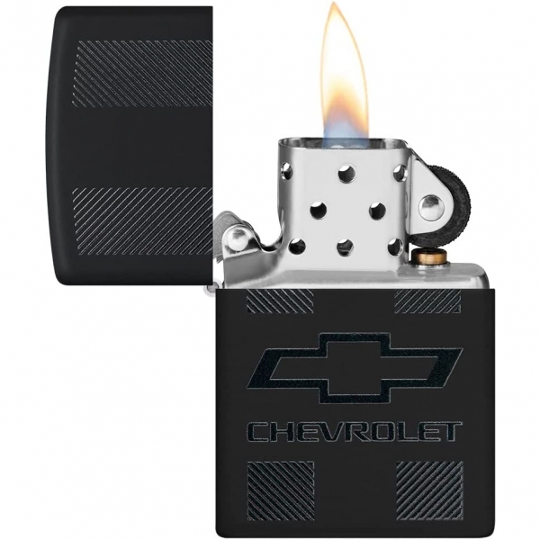 Zippo Chevy akmak(Mat Siyah)