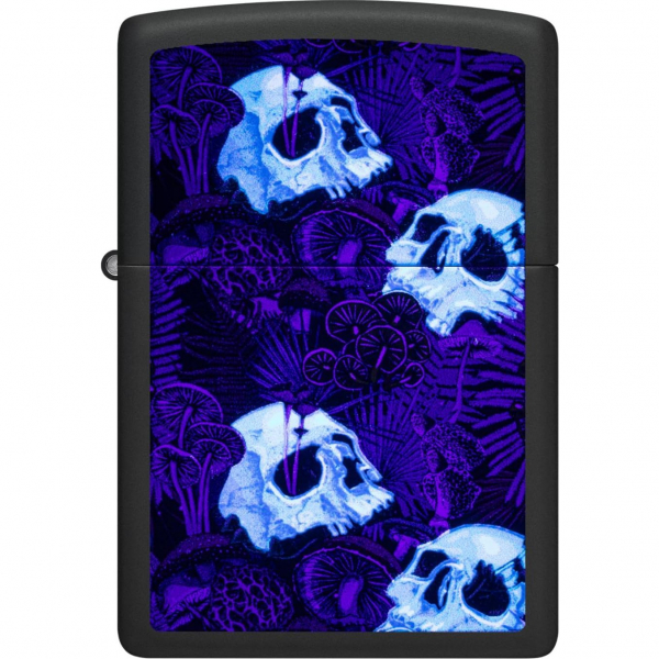 Zippo Psychedelic Mantarl Kuru Kafa akmak