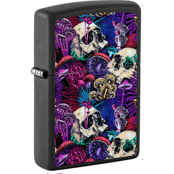 Zippo Psychedelic Mantarl Kuru Kafa akmak