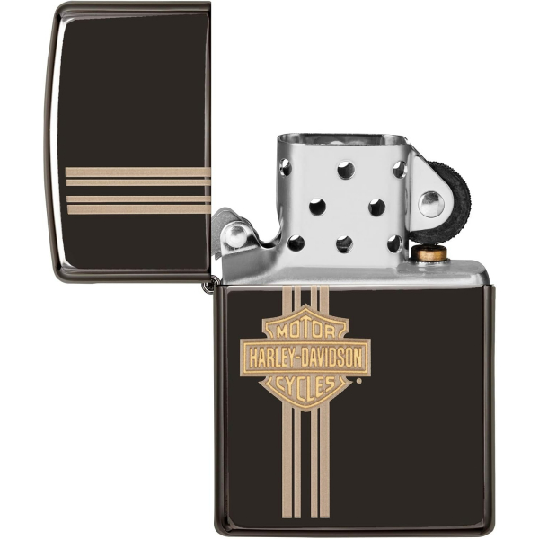 Zippo Harley Davidson Siyah akmak