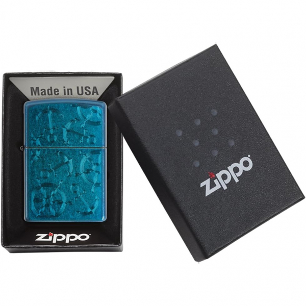 Zippo Renkli Buz Cerulean akmak 