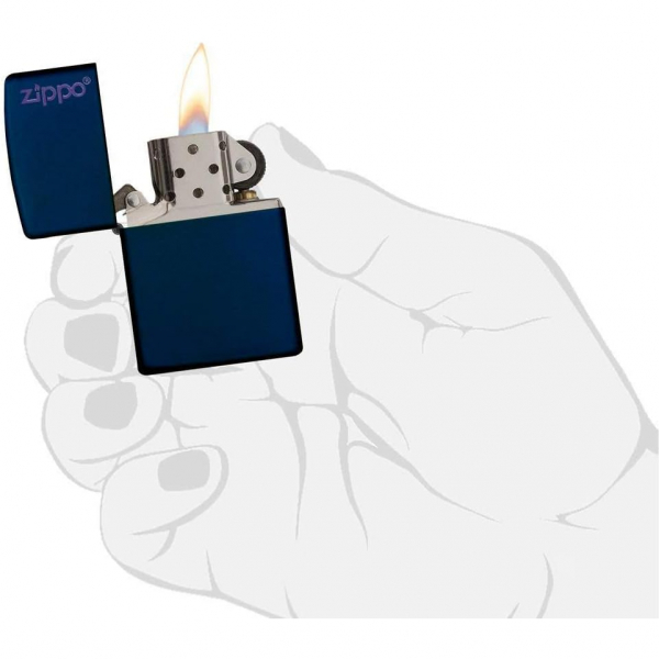 Zippo Navy Mat akmak