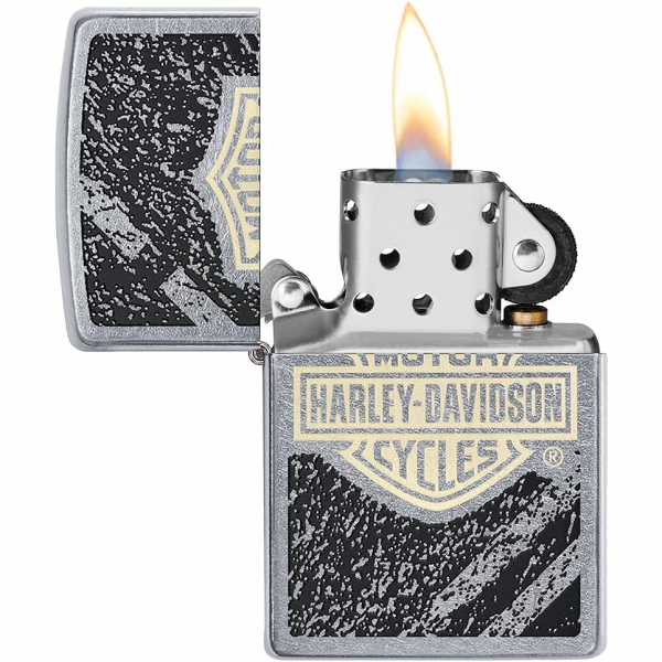 Zippo Harley Davidson Yol Logolu akmak