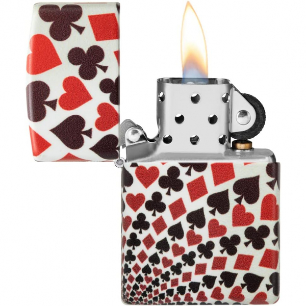 Zippo Mat Ace Desenli akmak