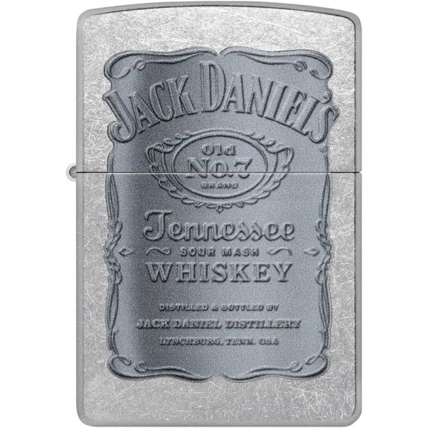 Zippo Jack Daniels Silver Logo akmak 