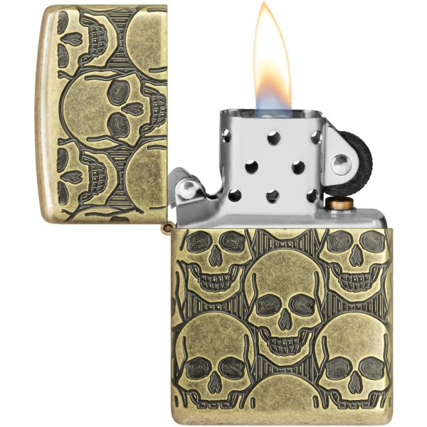 Zippo Cackling Cranium Zrhl Tasarm akmak