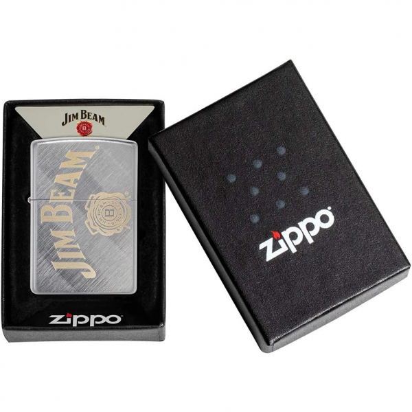 Zippo Jim Beam Krom Rozeti akmak